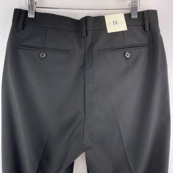 Banana Republic Barathea Italian Wool Straight Pant Size 30 - Picture 4 of 12